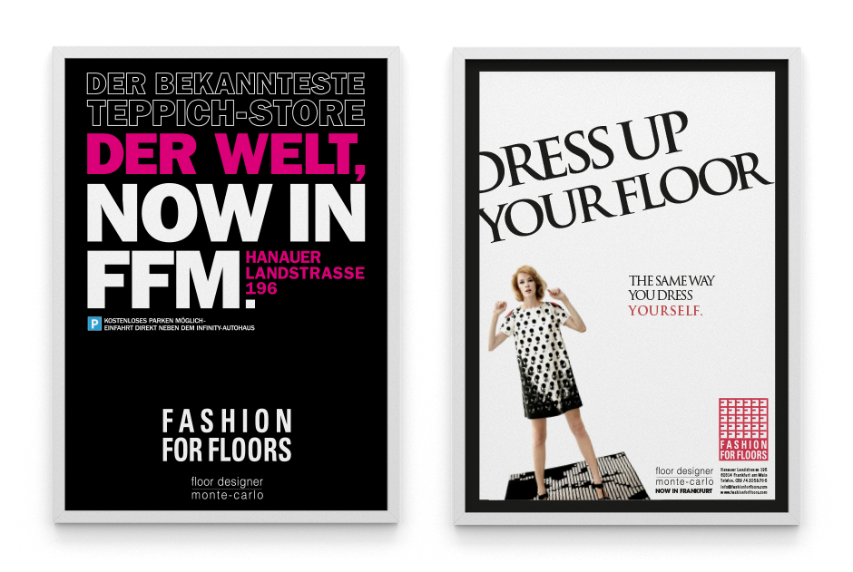 Fashion for floors Plakat