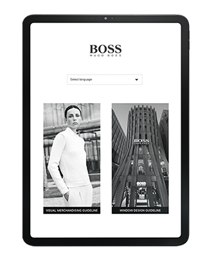 Hugo Boss App Design