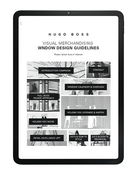 Hugo Boss App Design