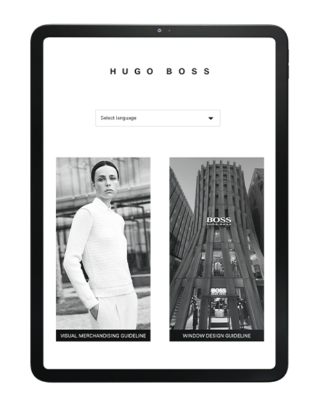 Hugo Boss App Design