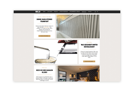 ROC.D Website Design