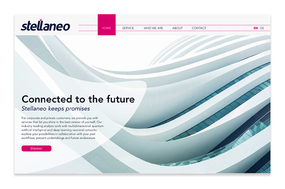 Stellaneo Website Design